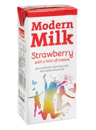 Strawberry with a hint of cream