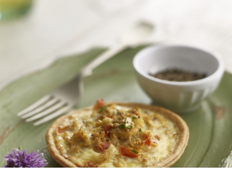 Crab & Cream Tart