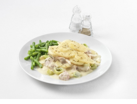 Creamy Mustard Chicken Hotpot