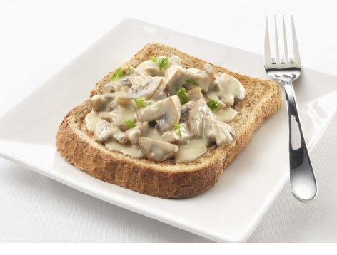 Garlic Mushrooms (Fortified Recipe for Care Homes)