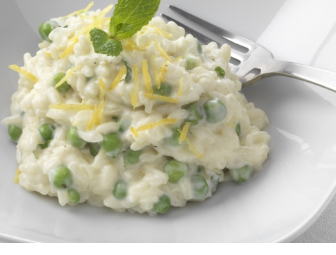 Lemon, Pea & Mint Risotto